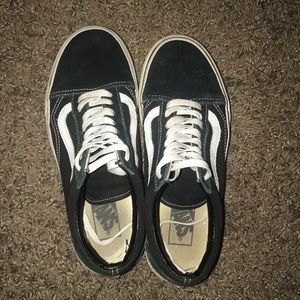 black old skool vans